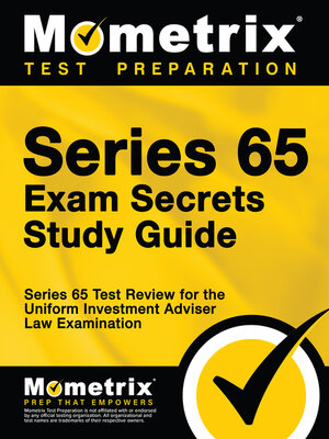 cover image of Series 65 Exam Secrets Study Guide